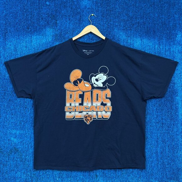 Disney x NFL NFC Chicago Bears Graphic T-Shirt Size XXL - Picture 1 of 4